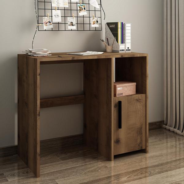 Kuzey Tek Kapaklı Çalışma Masası – Minimal Tasarım - Image 1