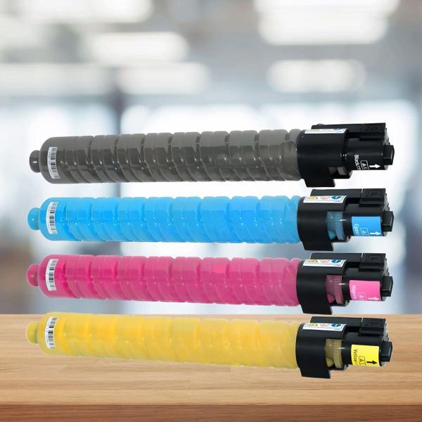 Ricoh MPC-3300 Muadil Toner Seti / Siyah - Mavi - Sarı - Kırmızı - Image 1