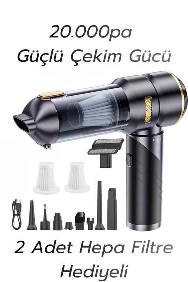 ST-6693APlus 20000 PA Şarjlı Kablosuz El Süpürgesi | Fırçasız Motorlu Araç Süpürgesi - Image 1