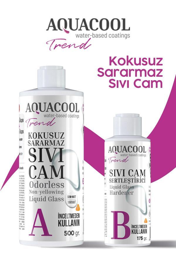 Aquacool Kokusuz Sararmaz Sıvı Cam - Image 1