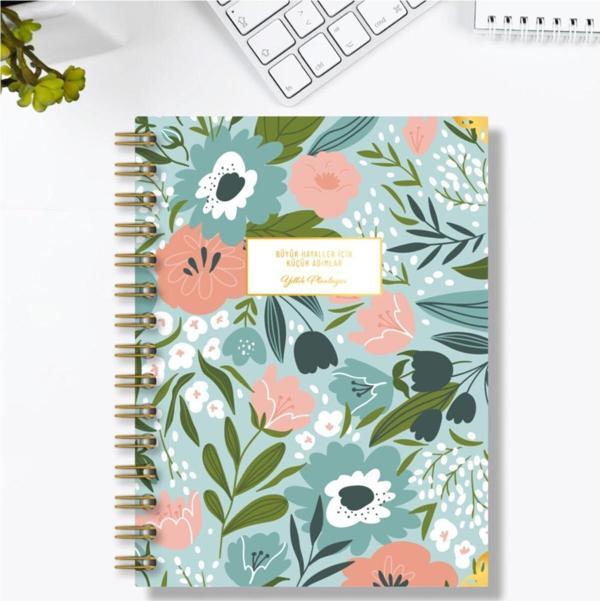 MuslimWalk Behin Islami Ve Tarihsiz Yıllık Planlayıcı + 4 Yaprak Sticker Hediyeli - Image 1