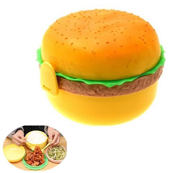 Hamburger Tasarımlı Beslenme Kabı - Image 1