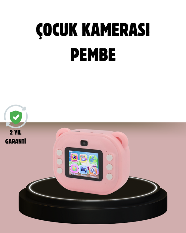 Anında Baskı Özellikli Şipşak Kamera 24MP HD Çift Lensli ve 32GB Hafızalı - Image 1