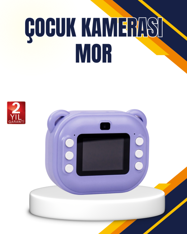 18 Efektli Şipşak Kamera – Oyunlu, Müzik Çalarlı ve Anında Baskı Özellikli - Image 1