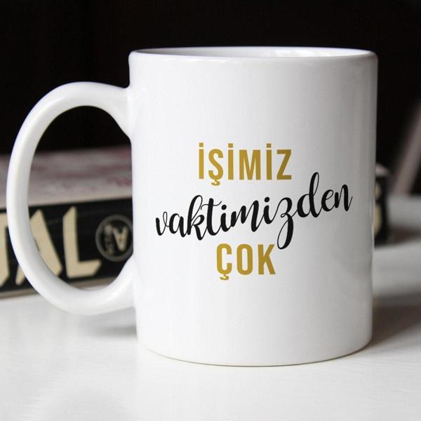 MuslimWalk Işimiz Vaktimizden Çok – Kupa Bardak - Image 1