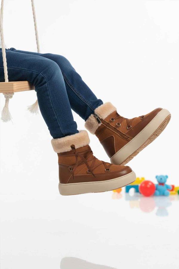 Taba İçi Polarlı Kaymaz Kız Çocuk Bot Selis F - Image 1