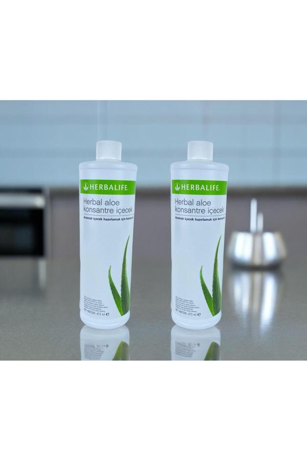 Herbalife Aloe Konsantre İçecek 473 Ml. 2 Adet - Image 1