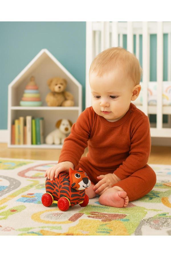 Bebemango Minik Ellere Uygun, Renkli Ve Güvenli Soft Hayvanlar - Image 1