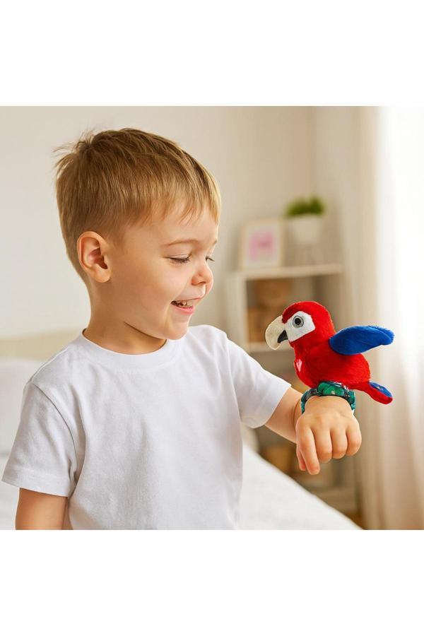 Bebemango Happy Yappers Renkli Kuş Bileklik Konuşan Kuş - Image 1