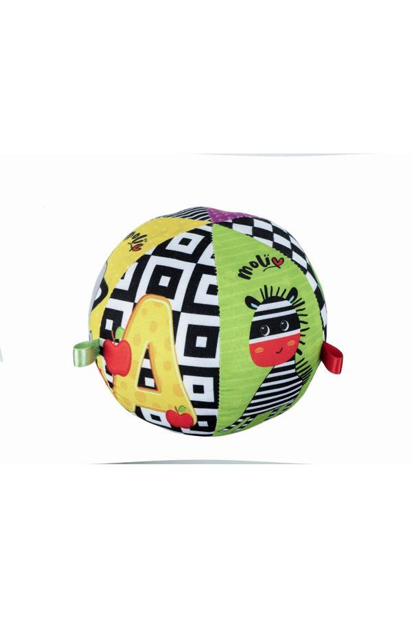 Bebemango Soft Çıngıraklı Top Bebek Oyuncağı - Image 1