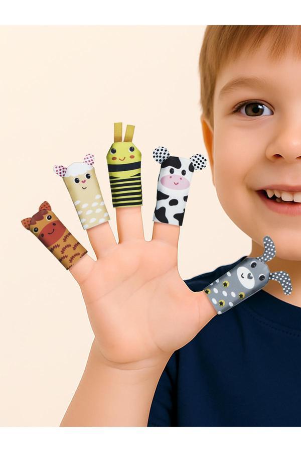 Molie Çiftlik Temalı Parmak Kukla Seti - Image 1