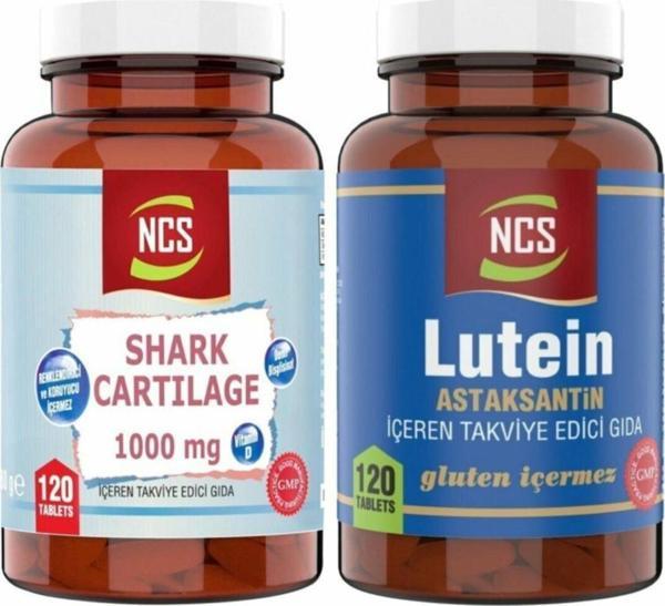 Ncs Lutein 120 Tablet & Shark Cartilage Vitamin D3 120 Tablet - Image 1