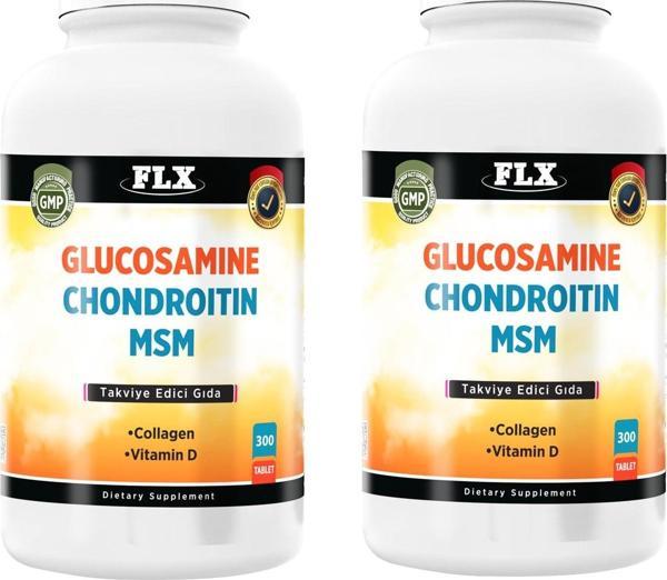 Flx 600 Tablet Glucosamine Chondroitin Msm Collagen Vitamin D - Image 1