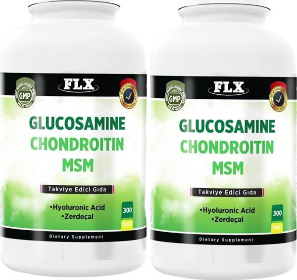 Flx 600 Tablet Glucosamine Chondroitin Msm Hyaluronic Acid - Image 1