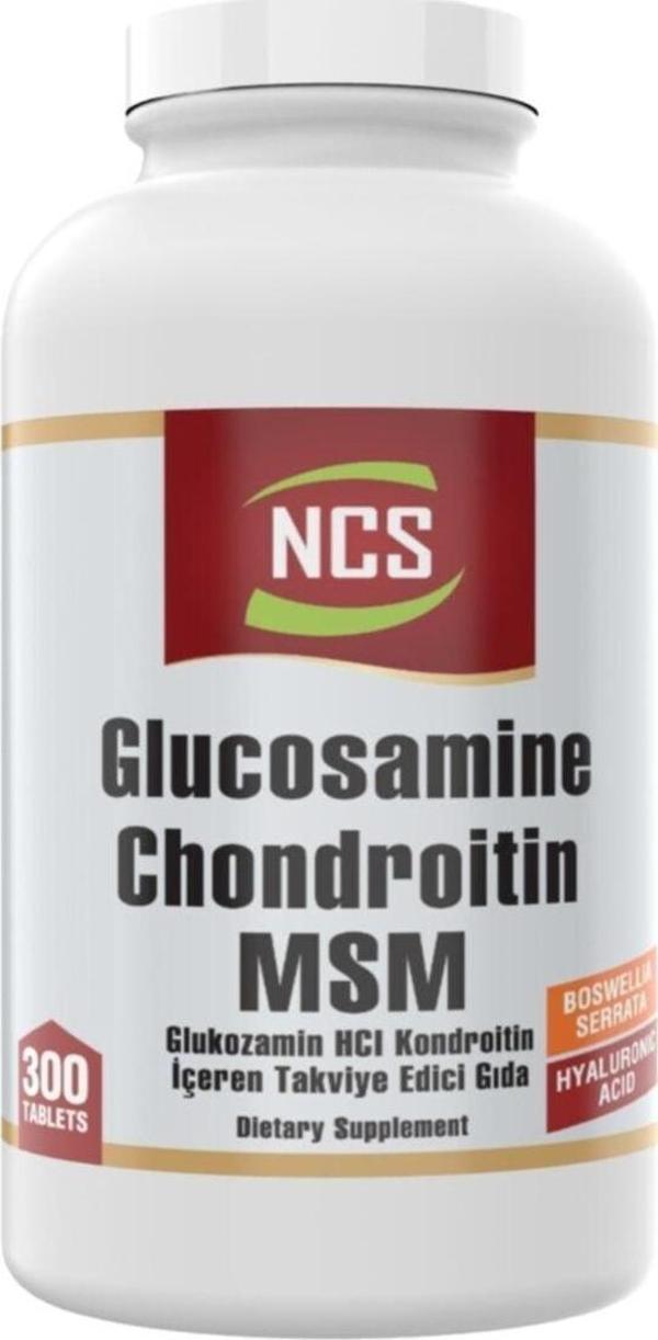 Ncs ® Glucosamine Chondroitin Msm 300Tablet Glukozamin Hyaluronic - Image 1