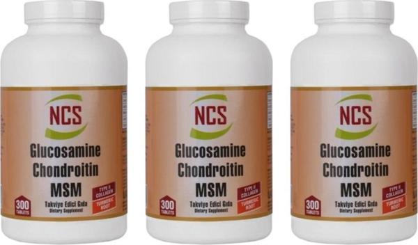 Ncs 3 Kutu 900 Tablet Glucosamine Chondroitin Msm - Image 1