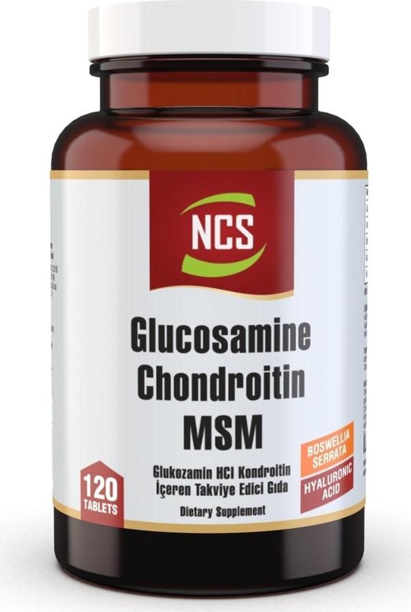 Ncs Glucosamine Chondroitin Msm Hyaluronic Acid Boswellia Serrata 120 Tablet - Image 1