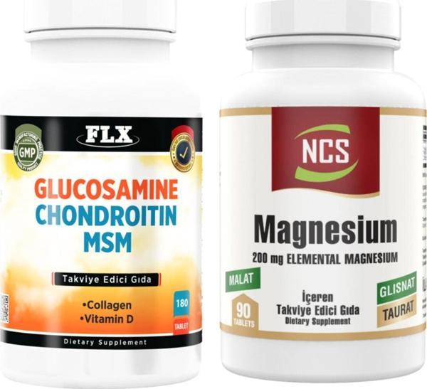 Ncs Glucosamine Chondroitin Msm Vitamin D 180 Tablet Magnesium 90 Tablet - Image 1
