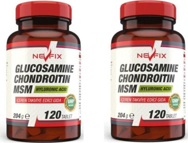 Nevfix Glucosamine Chondroitin Msm 120 Tablet 2 Kutu - Image 1