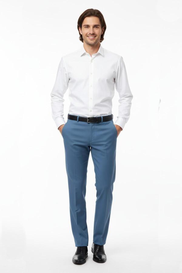 Erkek Klasik Kumaş Pantolon Likra Kumaş BGL-ST02205 - Image 1