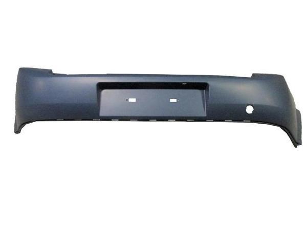 2003-2005 Opel Vectra C Arka Tampon Koyu Siyah Karlıksız Sensör Deliksiz (Adet) (Oem No:9186137) - Image 1