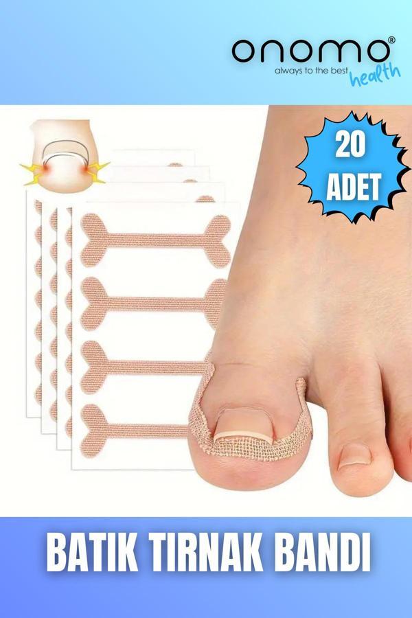 Onomo Health Batık Tırnak Bandı 20 Adet - Image 1