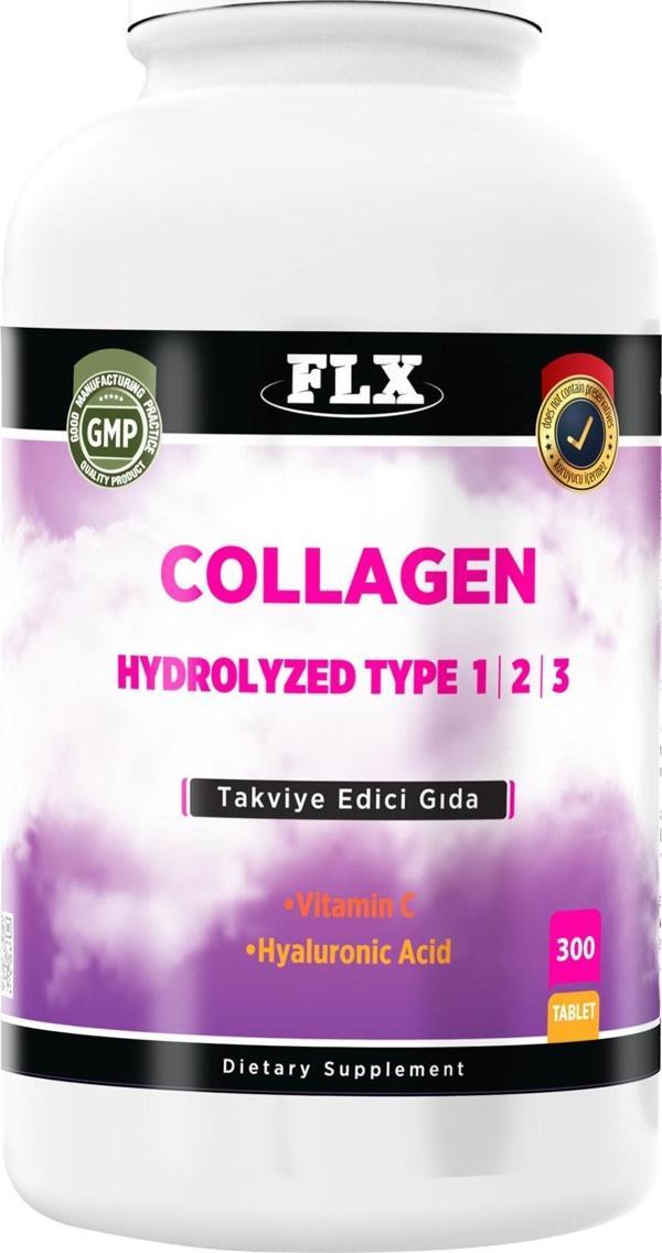 Flx Collagen Tip 1 Tip 2 Tip 3 Hyaluronik Asit Vitamin C 300 Tablet - Image 1