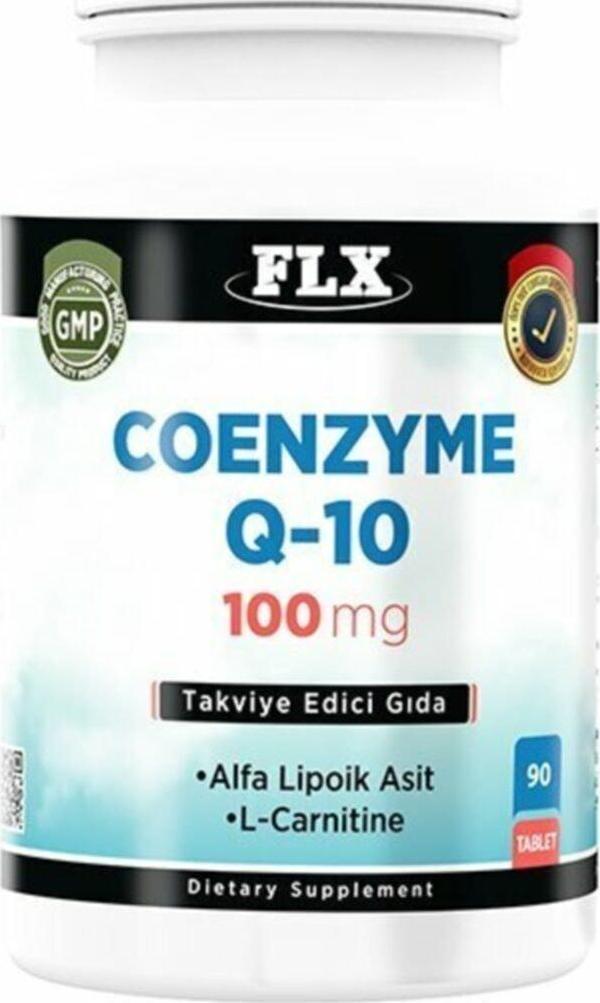 Flx Koenzim Alfa Lipoik L-Karnitin Coenzyme Q10 90 Tablet - Image 1