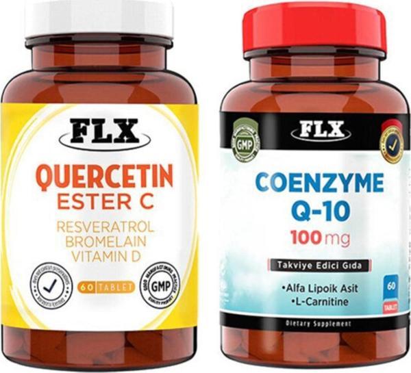 Flx Kuersetin Ester C 60 & Coenzyme Q10 100 Mg 60 Tablet - Image 1