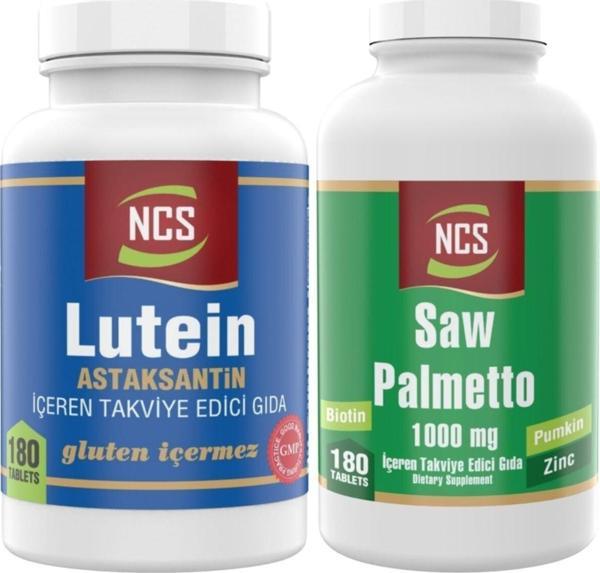 Ncs ® Saw Palmetto 1000 Mg 180 Tablet Çinko Biotin Complex - Image 1
