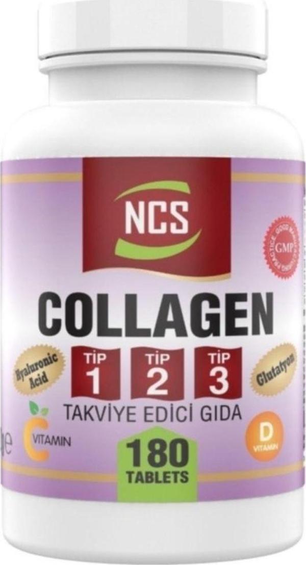 Ncs 1000 Mg Tip 1 - 2 - 3 Glutatyon Vitamin C - E 180 Tablet - Image 1
