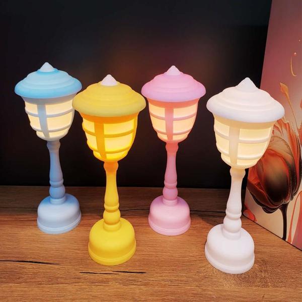 Renkli Sokak Lambası Tasarımlı Led Işık - Image 1