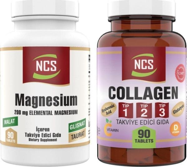 Ncs 90 Tablet Collagen Tip 1-2-3 Glutatyon Magnesium 90 Tablet - Image 1