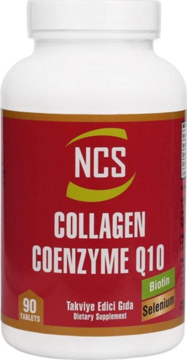 Ncs Balık Kollajeni Biotin Selenium Çinko Glukonat Koenzim Q10 Selenyum 90 Tablet - Image 1