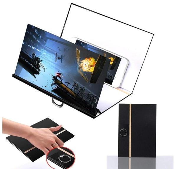 Ahşap Telefon Büyüteci Cep Telefonu Ekran Büyütücü - Image 1