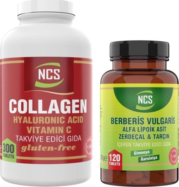 Ncs Collagen Hyaluronic Acid 300 Tablet & Berberis Vulgaris 120 Tablet - Image 1