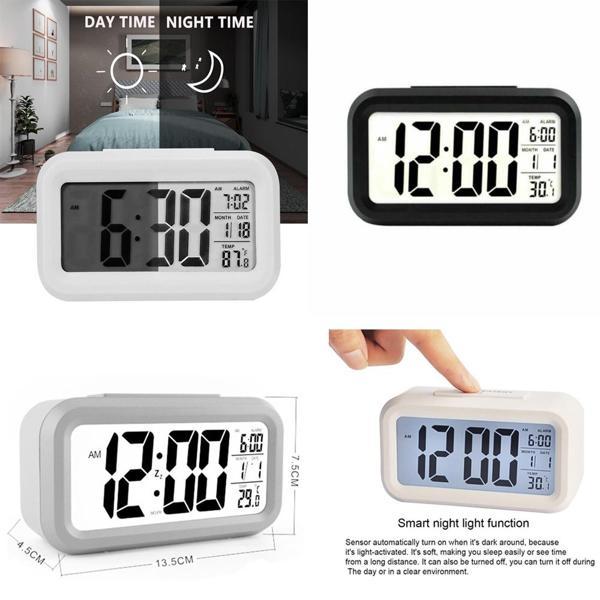 Dijital Alarmlı Masa Saati - Image 1