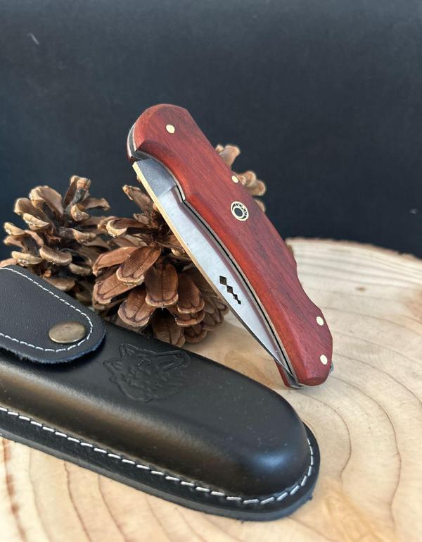 Paduk Saplı Kamp Çakısı, Piknik Çakısı, Outdoor Çakı, Katlanır Çakı, Bushcraft Çakı - Image 1