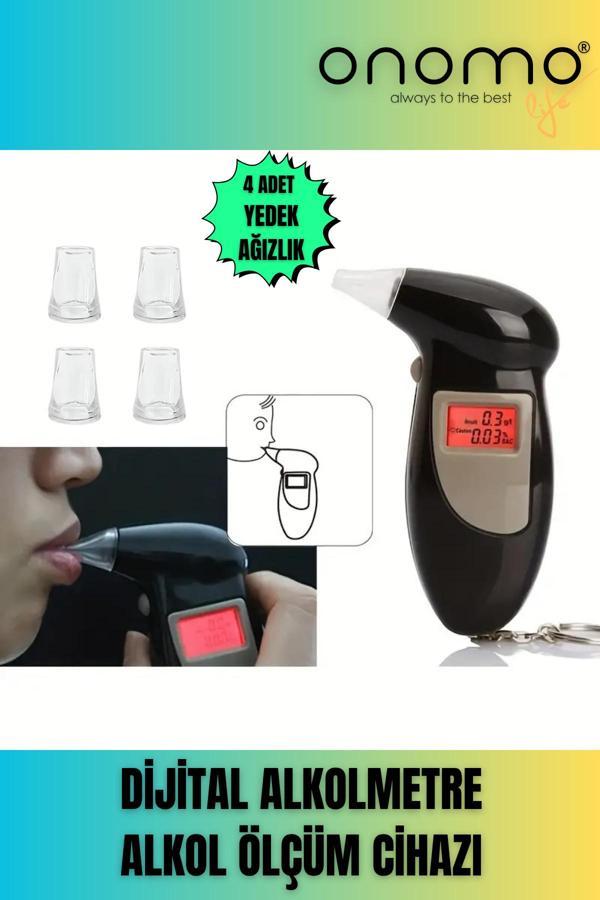 Onomo Life Dijital Alkolmetre Alkol Test Cihazı - Image 1