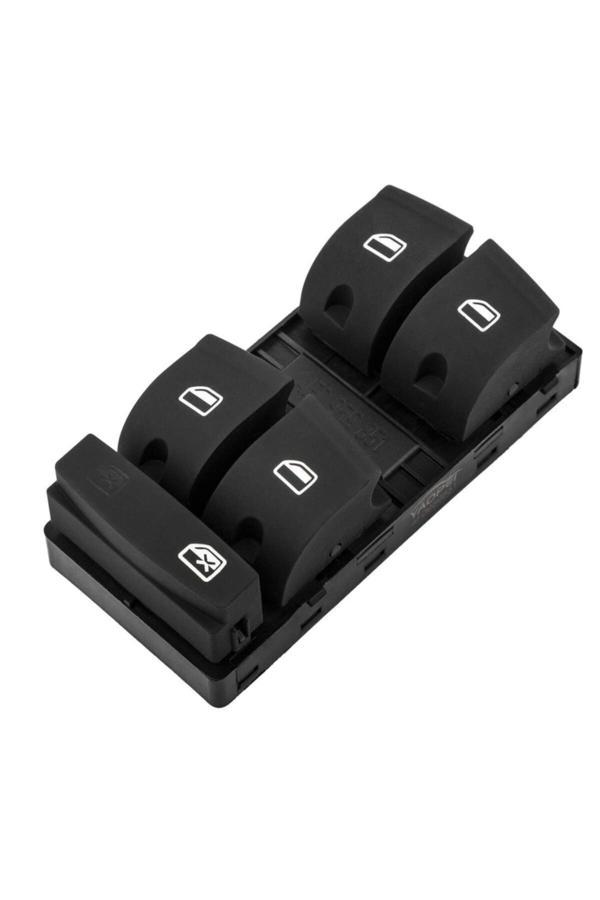 İlkay Otomotiv Audı A3 A6 Q7 Uyumlu Dörtlü Cam Düğmesi Ön Sol 4F0959851 - Image 1