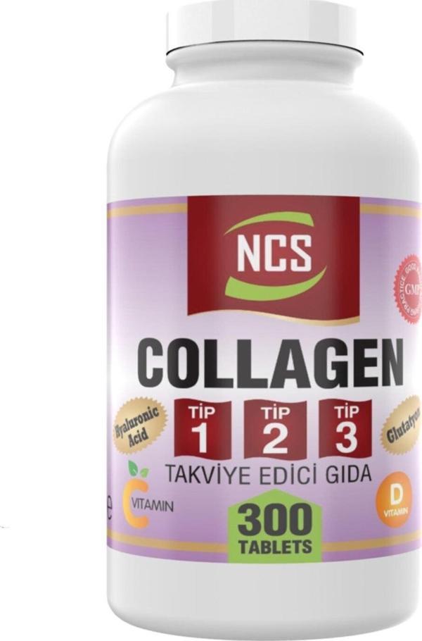 Ncs Collagen Tip 1-2-3 Glutatyon 300 Tablet Kollajen 1000 Mg D Vitamini - Image 1