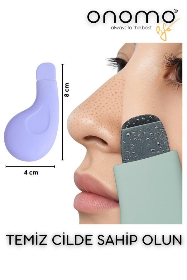 Onomo Life Siyah Nokta Temizleme Aparatı Cilt Gözenek Temizleyici Yeşil / Mor - Image 1