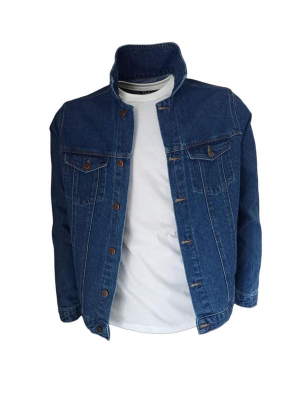 COUPON Erkek Kot Ceket / Mavi - Image 1