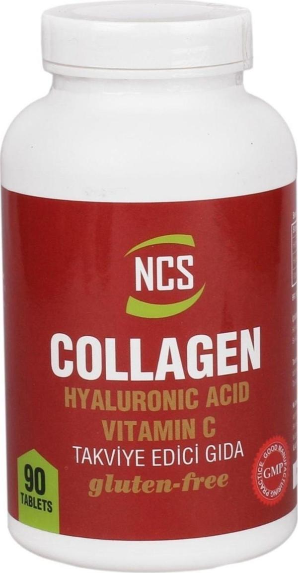 Ncs Hidrolize Collagen 1000 Mg Hyaluronic Acid C Vitamini 90 Tablet - Image 1
