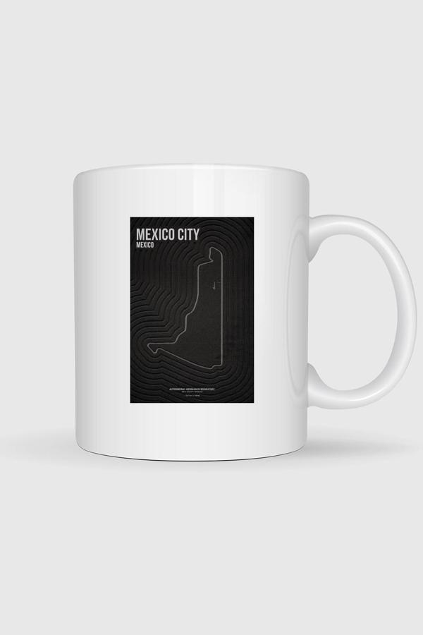  Gp Mexico City Grand Prix F1 Tasarımlı Kupa Bardak - Image 1