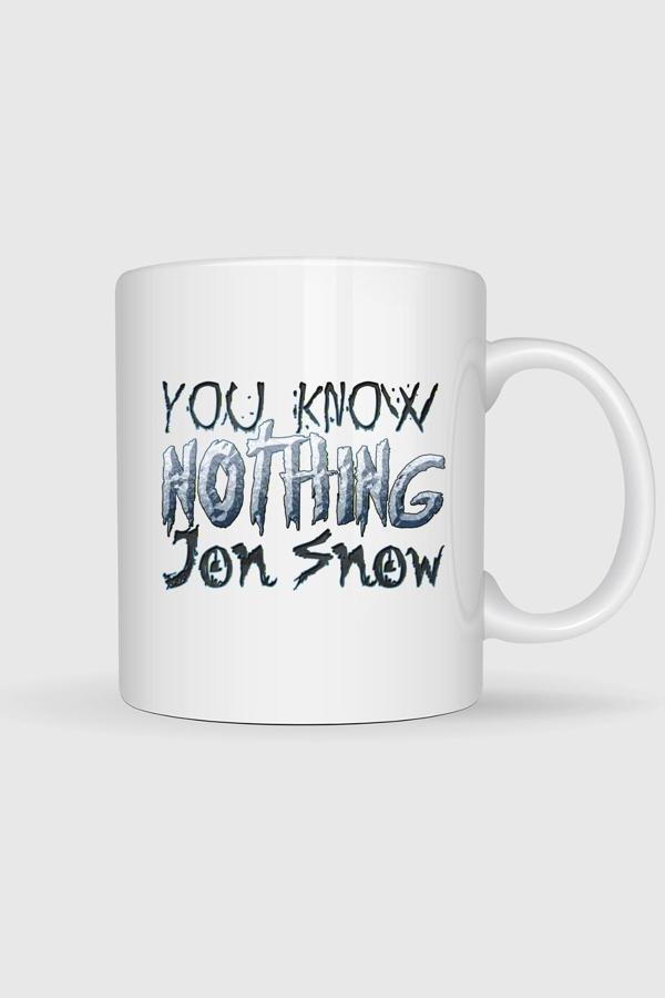  Jon Snow Game Of Thrones Tasarımlı Kupa Bardak - Image 1