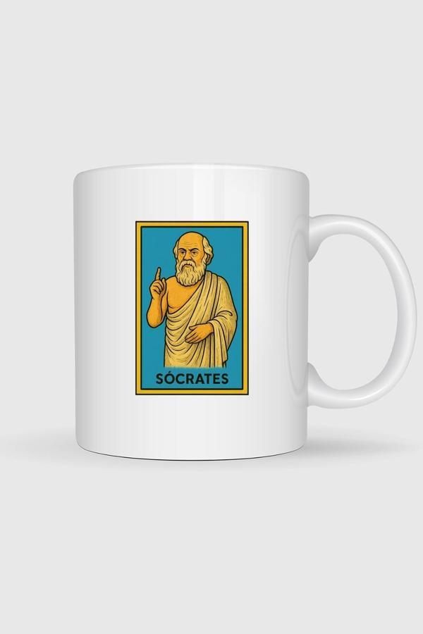  Socrates Filozof Tasarımlı Kupa Bardak - Image 1