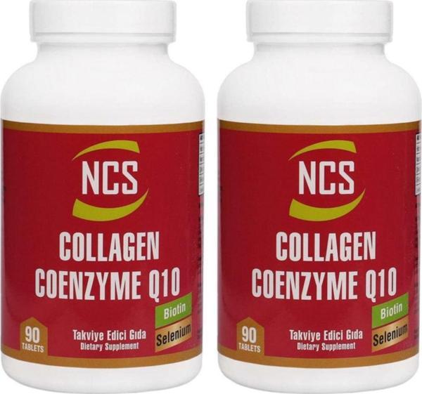 Ncs Hidrolize Collagen Coenzyme Q10 Biotin Zinc Selenium 90 Tablet X 2 Adet - Image 1