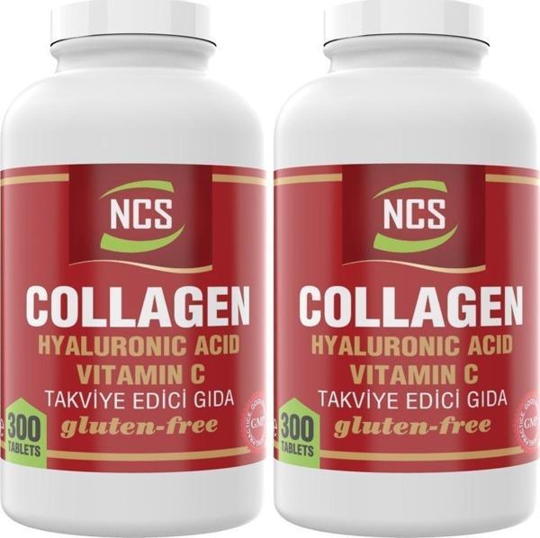 Ncs Hidrolize Collagen Hyaluronic Acid C Vitamini 2 Kutu 600 Tablet - Image 1