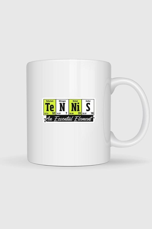  Kimya Elementler Tennis Nickel Nitrogen Sultur Tasarımlı Kupa Bardak - Image 1